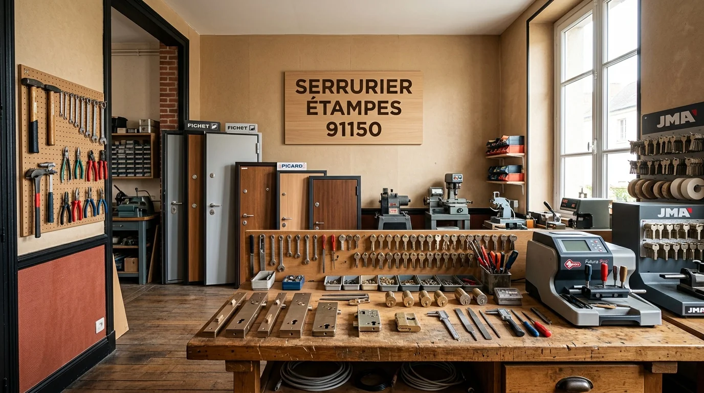 Atelier Serrurier Étampes 91150 — page du carnet